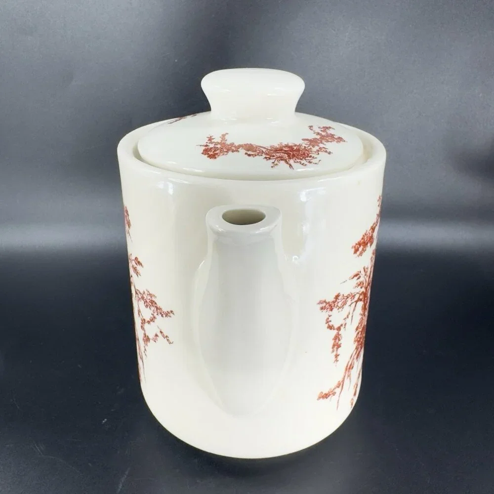 2002 California Pantry Teapot Rooster Chicken‎ Ceramic Carafe Classic Ceramics